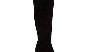 Eva & Zoe Womens Gabriella Over The Knee Boot Shoes, Black,...