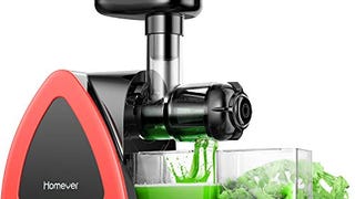 Juicer Machines, HOMEVER Slow Masticating Juicer for Fruits...