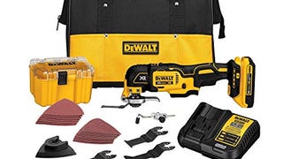 DEWALT 20V MAX XR Brushless Oscillating Tool w/ 5-Piece...