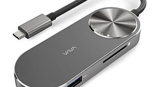 VAVA USB C Hub, 5-in-1 USB C Adapter with 4K HDMI, SD Card...