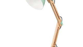 Tomons Swing Arm LED Desk Lamp, Wood Designer Table Lamp,...