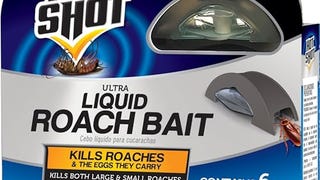 Hot Shot Liquid Roach Bait, Roach Killer, 1 Pack, 6-...