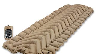 Klymit Static V Inflatable Sleeping Pad for Camping, Lightweight...