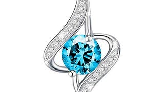 J.Rosée Necklace, Women's Blue Cubic Zirconia Twist Pendant...