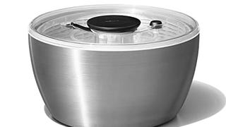 OXO Good Grips Stainless Steel Salad Spinner, 6.34 Qt.