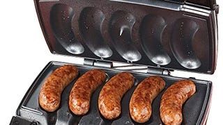 The Johnsonville Sizzling Sausage Grill Plus Cooks Brats, Links