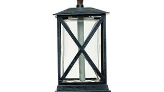 TIKI Brand 1117084 Square Beacon Torch, Metal Outdoor Torch,...