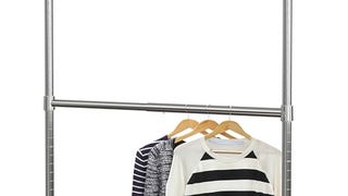 Simple Houseware Adjustable Closet Hanging Rod,