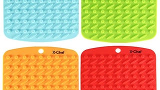 Silicone Pot Holder, X-Chef Pot Holders Silicone Kitchen...