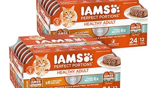 IAMS Perfect Portions Healthy Adult Wet Cat Food with Chicken...