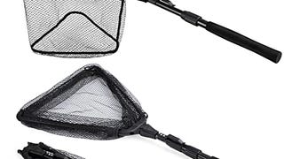 PLUSINNO Fishing Net Fish Landing Net, Foldable Collapsible...