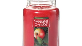 Yankee Candle Macintosh Scented, Classic 22oz Large Jar...