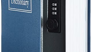 Amazon Basics Book Safe, Combination Lock, Large,