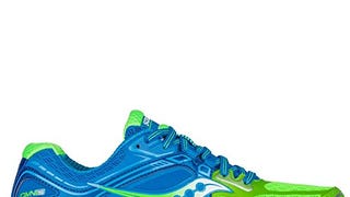 Saucony Women's Omni 15 Running Shoe, Blue/Slime, 8.5 M...