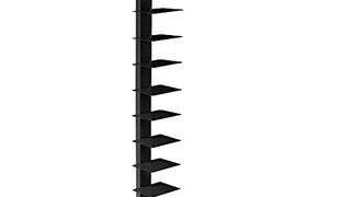 SEI Furniture 12 shelf Metal Spine Book Tower,