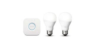 Philips Hue White A19 60W Equivalent Dimmable LED Smart...