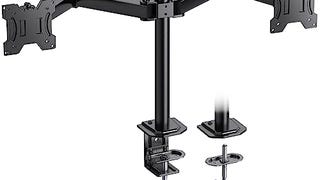 HUANUO Dual Monitor Mount for 2 Monitors up to 30 inches,...