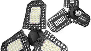 AIXPI LED Garage Lights, 60W LED Garage Ceiling Lights...