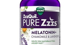 ZzzQuil PURE Zzzs Melatonin Gummies, Sleep Aid, Melatonin...