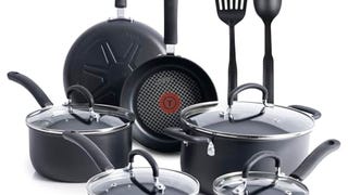 T-fal Ultimate Hard Anodized Nonstick Cookware Set 12 Piece,...