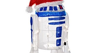 STAR WARS Kurt Adler UL 50-Light R2D2 Tinsel with Package,...