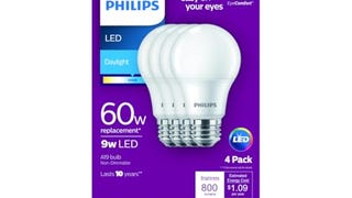 Philips LED 461137 Philips, 4 Count (Pack of 1), Daylight,...