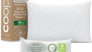 Coop Home Goods Original Adjustable Pillow, Queen Size...
