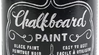 American Crafts Chalkboard Paint Black, 16 oz, Use for...