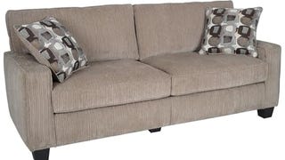 Serta Palisades 78" Track Arm Sofa, Easy Care Polyester,...