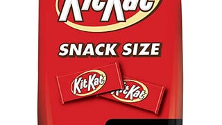 KIT KAT Milk Chocolate Wafer Snack Size, Candy Bag, 32....