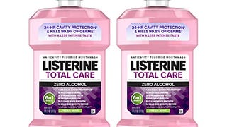 Listerine Total Care Zero Alcohol Anticavity Mouthwash,...