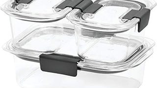 Rubbermaid Brilliance Leak-Proof Food Storage Containers...