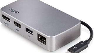 Elgato Thunderbolt 3 Mini Dock - with Built-In Thunderbolt...