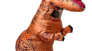 Rubies Inflatable Original T-Rex Dinosaur Costume For Adults,...