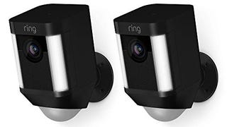 Ring Spotlight Cam Battery HD Security Camera with Built...