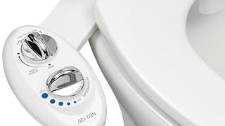 LUXE Bidet NEO 120 - Self-Cleaning Nozzle, Fresh Water...