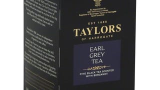 Taylors of Harrogate Earl Grey, 50 Teabags, Black