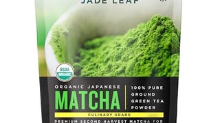 Jade Leaf Matcha Organic Green Tea Powder - Culinary Grade...