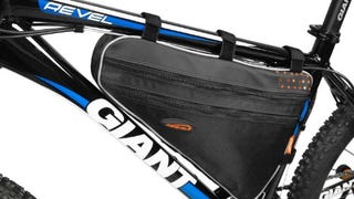 Ibera Bike Large Triangle Frame Bag - for Bike Tube Frame,...