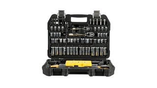 DEWALT Mechanics Tools Kit and Socket Set, 1/4" & 3/8" Drive,...