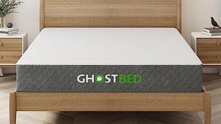 GhostBed Classic 11 Inch Memory Foam & Latex Mattress - Medium-...