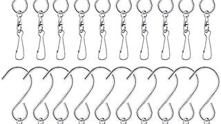 Swivel Wind Chime Spinner Hook 8 Pack Stainless Steel Swivel...