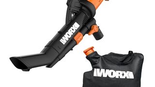 WORX 12 Amp Trivac 3-in-1 Electric Leaf Blower/Mulcher/...