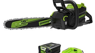 Greenworks 80V 16" Brushless Cordless Chainsaw (Great For...