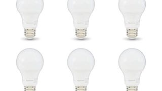 Amazon Basics A19 LED Light Bulbs, 60 Watt Equivalent, Energy...