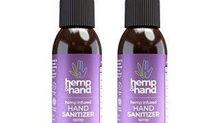Hemp & Hand Hemp and Hand Sanitizer Spray (Lavender, 2oz...