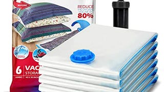 Spacesaver's Space Bags Vacuum Storage Bags (Jumbo Vacuum...