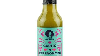 Hot N Saucy | Garlic N Peperoncini Hot Sauce, 5 fl