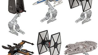 Hot Wheels Star Wars Starship Vehicle 6-Pack