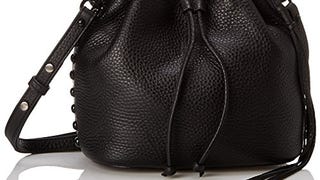 Rebecca Minkoff Unlined Bucket Shoulder Bag, Black, One...